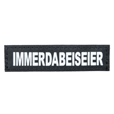 Naklejka na rzep 2 Julius-K9, XS, IMMERDABEISEIER