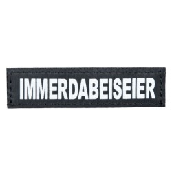 Naklejka na rzep 2 Julius-K9, XS, IMMERDABEISEIER