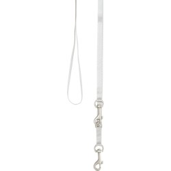 Miękkie szelki dla szczeniąt ze smyczą Junior, 26–34 cm/10 mm, 2.00 m, jasnoszare