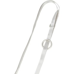 Miękkie szelki dla szczeniąt ze smyczą Junior, 26–34 cm/10 mm, 2.00 m, jasnoszare