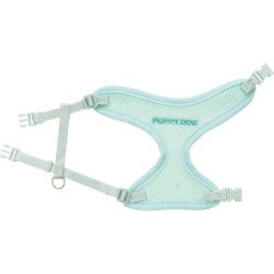 Miękkie szelki dla szczeniąt ze smyczą Junior, 26–34 cm/10 mm, 2.00 m, kolor miętowy