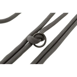 Smycz regulowana BE NORDIC,  L–XL: 2.00 m/o 13 mm, ciemnoszara/brązowa