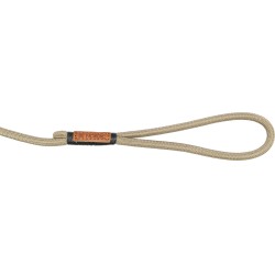 BE NORDIC, smycz Retiriever, dla psa, piaskowa/czarna, linka, L–XL: 1.70 m/o 13 mm