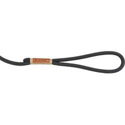 BE NORDIC, smycz Retiriever, dla psa, czarna/piaskowa, linka, L–XL: 1.70 m/o 13 mm