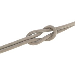 BE NORDIC, smycz, dla psa, szara, skórzana, XS-L: 1.20 m/o 8 mm