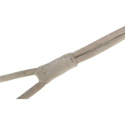 BE NORDIC, smycz, dla psa, szara, skórzana, XS-L: 1.20 m/o 8 mm