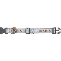 BE NORDIC, obroża, dla psa, szara, S–M: 32–45 cm/30 mm, szeroka