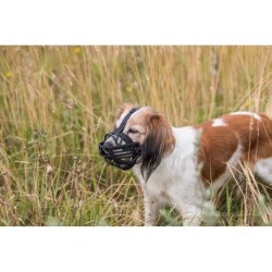 Kaganiec Muzzle Flex, silikonowy, L–XL, czarny