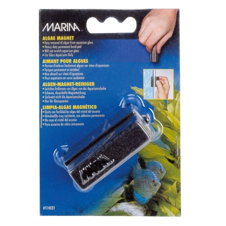 Czyścik magnetyczny do akwarium S, 6x4 cm