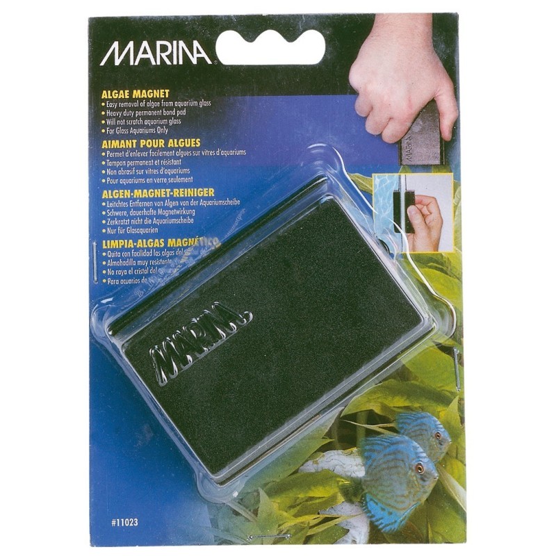 Czyścik magnetyczny do akwarium L, 8x6 cm