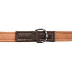 Smycz regulowana Active Comfort, S–M: 2.00 m/20 mm, brązowa/jasnobrązowa