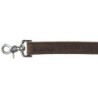 Rustic smycz, dla psa, dark brown, XS–S: 1.20 m/12 mm, z grubej skóry