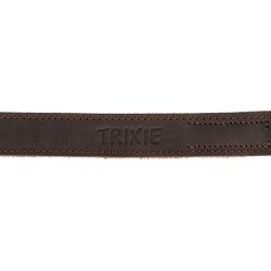 Smycz Rustic z grubej skóry, L–XL: 1.00 m/25 mm, ciemnobrązowa