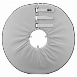 Kołnierz ochronny, XL:60-64cm/29cm, szary