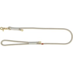 Soft Rope, smycz, dla psa, linka, szara/jasnoszara, L–XL: 1.00 m/o 13 mm