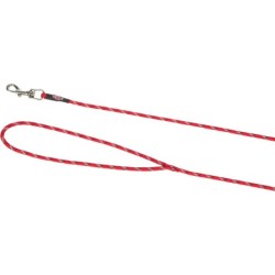 Junior, smycz treningowa, dla szczeniąt, linka, czerwona, XXS–XS: 8 m/? 4 mm