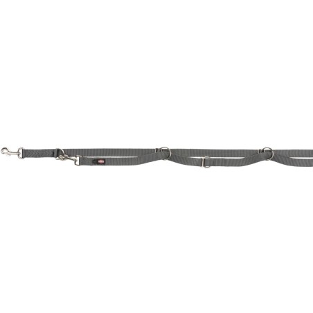 Smycz regulowana Premium, M–L: 2.00 m/20 mm, grafit