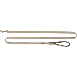 Premium, smycz, dla psa, piaskowa, M–L: 1.80 m/20 mm, długa