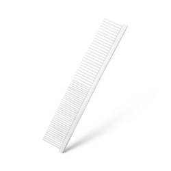 Grzebień stalowy, szary, 3,4 x 18,2 cm