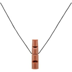 Gwizdek dwutonowy, plastikowy, 7.5 cm