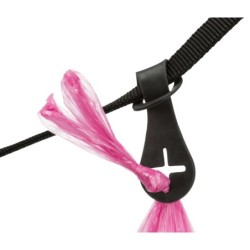 Uchwyt Dog Pick Up na woreczki na odchody, 14 × 4 cm, czarny