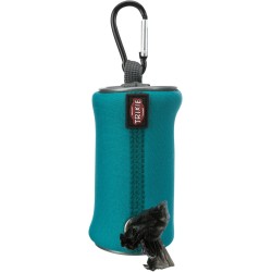 Pojemnik na woreczki na odchody, dla psa, neopren, zawiera 1 rolkę z 20 workami