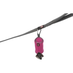 Pojemnik na woreczki na odchody, dla psa, neopren, zawiera 1 rolkę z 20 workami