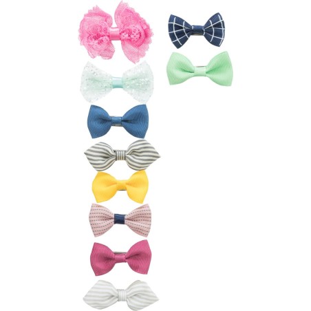 KOKARDY DLA YORKA DUŻE 10szt.