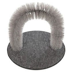 Szczotka dla kotów Fur Care Arch, 36 x 33cm, szara