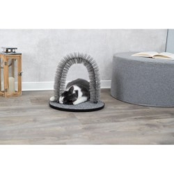 Szczotka dla kotów Fur Care Arch, 36 x 33cm, szara