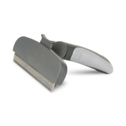 Zgrzebło dla zwierząt, szary, 11 x 16,3 cm