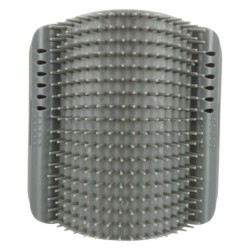 Szczotka narożna dla kotów, 8 x 13cm, szara