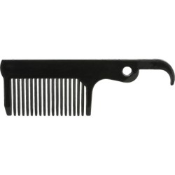 MIĘKKA SZCZOTKA Z GRZEBYKIEM CZYSZCZĄCYM 6 x 13 cm