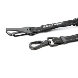 Pas do samochodu dla psa/ kota, czarny,  z amortyzatorem i uchwytem isofix