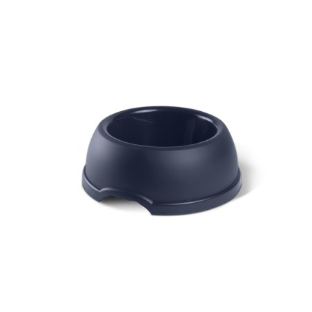 Miska plastikowa dla psów i kotów XS, 0,25L,  granatowa, śr. 15cm,