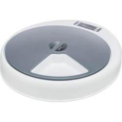 Karmidło automatyczne TX4+1,  5 × 240 ml/33 × 5 × 36 cm, białe/szare