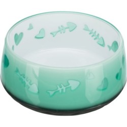 Miska plastikowa Lovely Cat, 0.3 l/o 12 cm