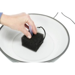 Automatyczne poidło Vital Flow, ceramiczne, 1.5 l, szaro/białe