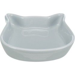 Miska ceramiczna w kształcie głowy kota,  0.25 l/12 cm