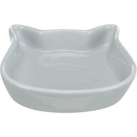 Miska ceramiczna w kształcie głowy kota,  0.25 l/12 cm