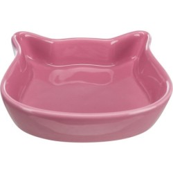 Miska ceramiczna w kształcie głowy kota,  0.25 l/12 cm