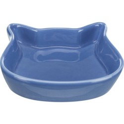 Miska ceramiczna w kształcie głowy kota,  0.25 l/12 cm