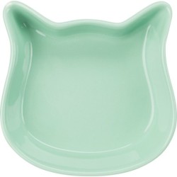 Miska ceramiczna w kształcie głowy kota,  0.25 l/12 cm