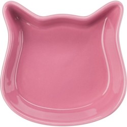 Miska ceramiczna w kształcie głowy kota,  0.25 l/12 cm