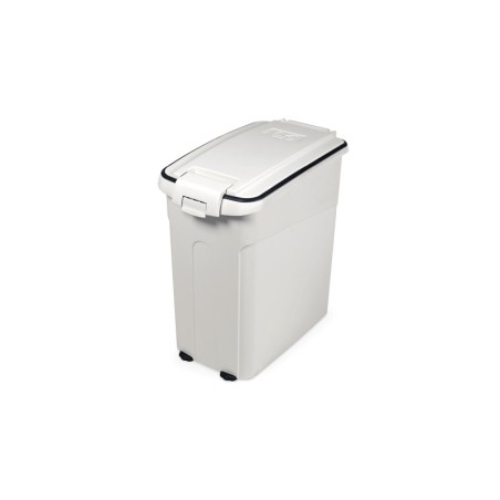 Pojemnik na suchą karmę L, 54L, biały,  49x30x54cm