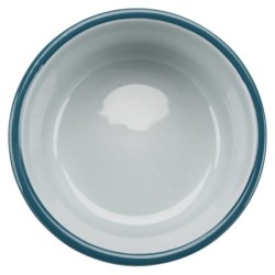 Zestaw misek Eat on Feet, 2 × 0.6 l/o 15 cm, petrol/jasny petrol/szary/jasnoszary