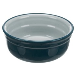 Zestaw misek Eat on Feet, 2 × 0.6 l/o 15 cm, petrol/jasny petrol/szary/jasnoszary