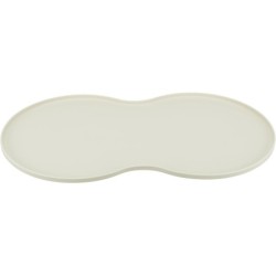 Podkładka pod miski, dla kota, szara, silikon, 44x27 cm, różne kolory