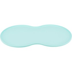 Podkładka pod miski, dla kota, szara, silikon, 44x27 cm, różne kolory