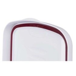 Pojemnik na karmę, 15 l/22 × 41 × 33 cm, przezroczysty/biały